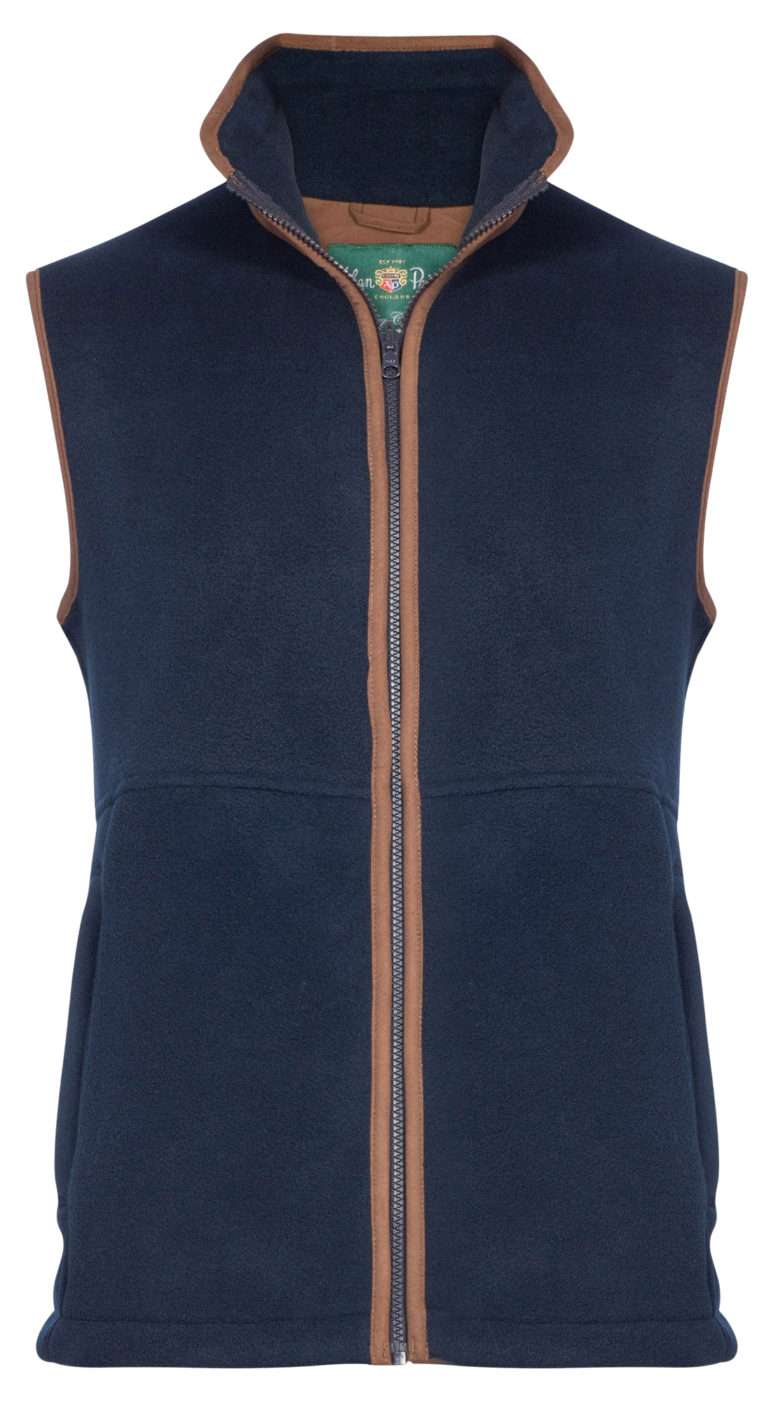 M's Aylsham Fleece Waistcoat Dark Navy