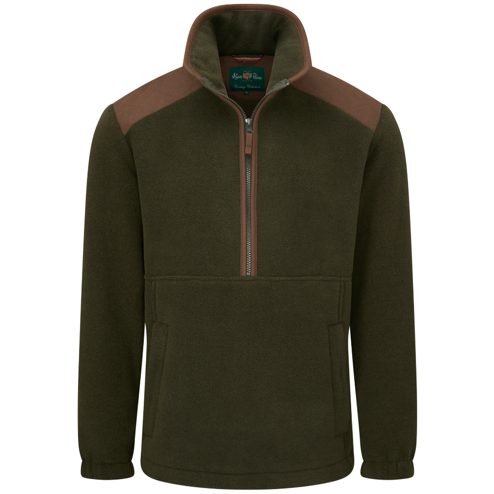 M's Aylsham Half Zip Fleece Green