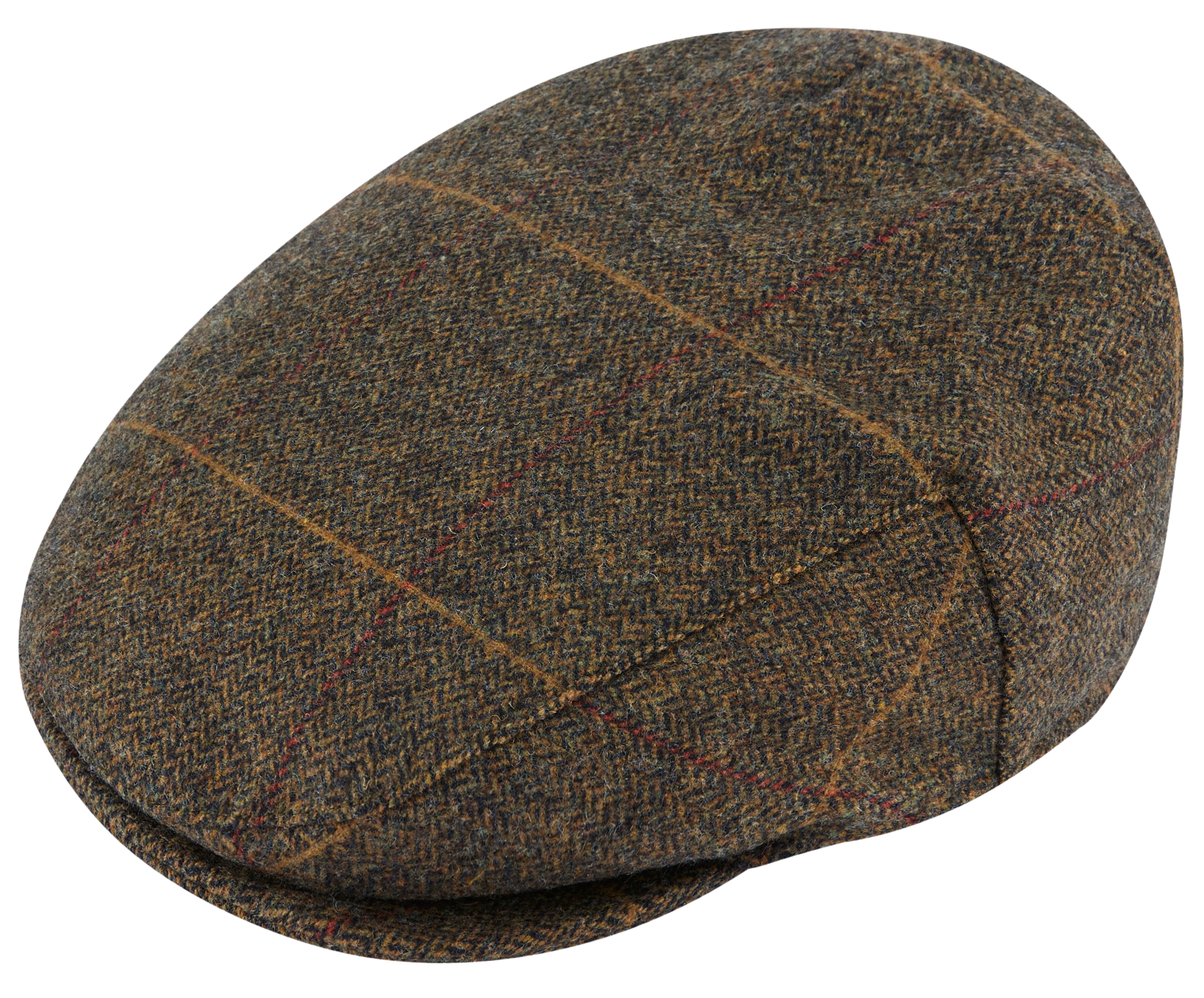 M's Combrook Waterproof Tweed Cap Teak
