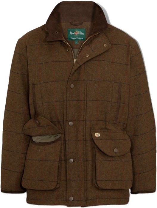 M's Combrook Waterproof Tweed Shooting Field Coat Acorn