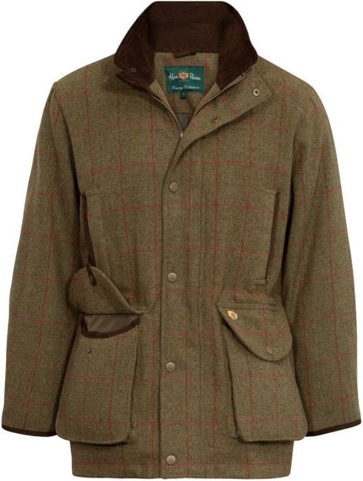 M's Combrook Waterproof Tweed Shooting Field Coat Sage