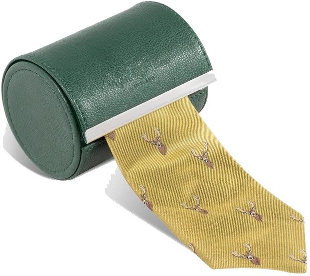M's Ripon Silk Tie Gold