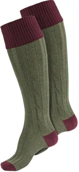 M's Sock Merlot/Fern
