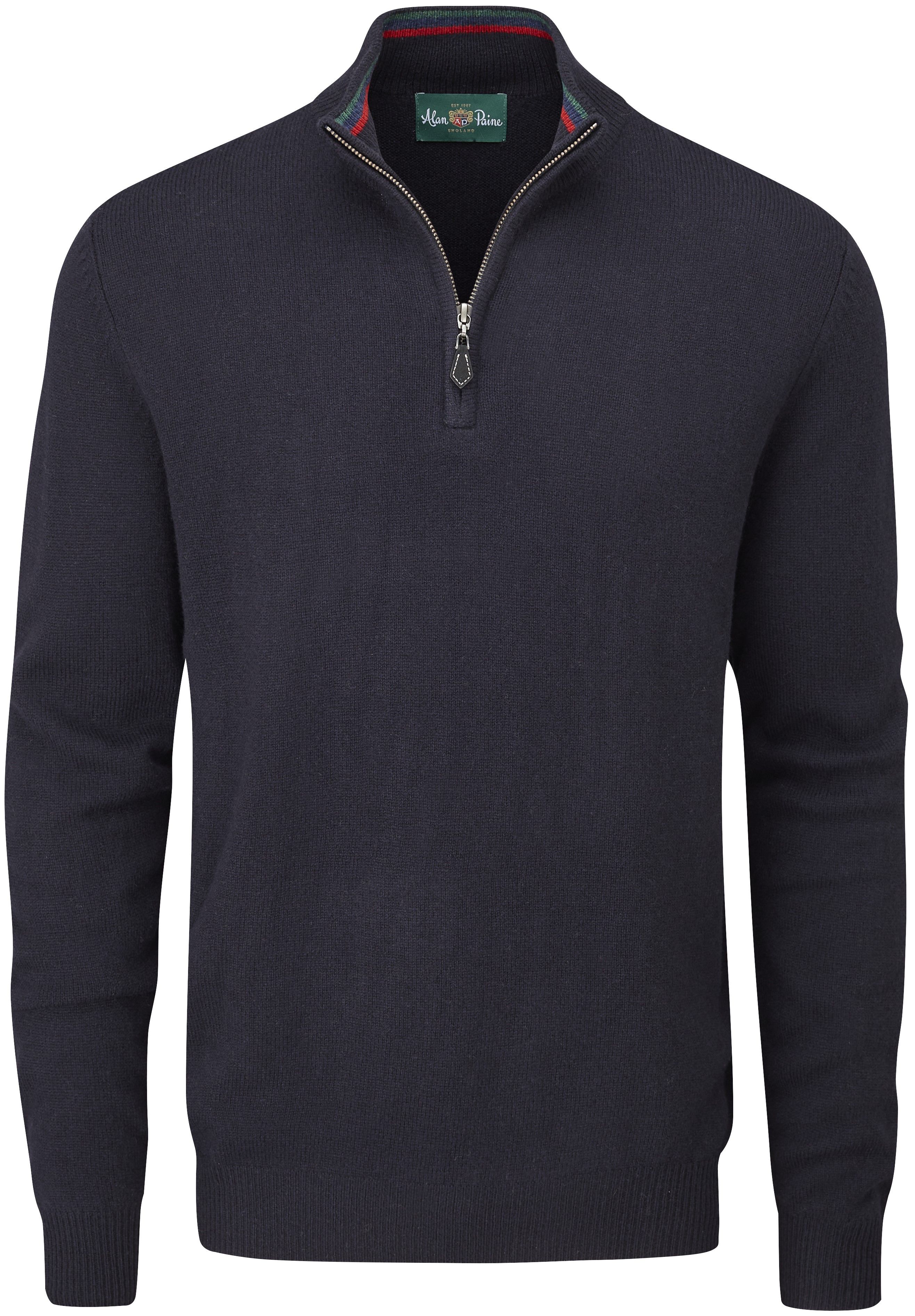 M's Streetly 1/2 Zip Mock Neck Navy