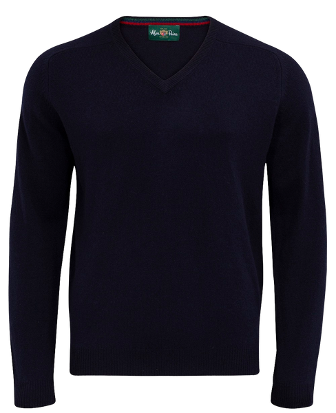 M's Streetly V-Neck Pullover Navy