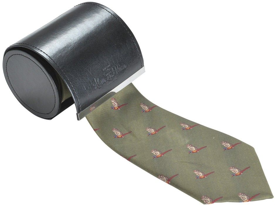 Ripon Silk Tie Flying Pheasant Olive