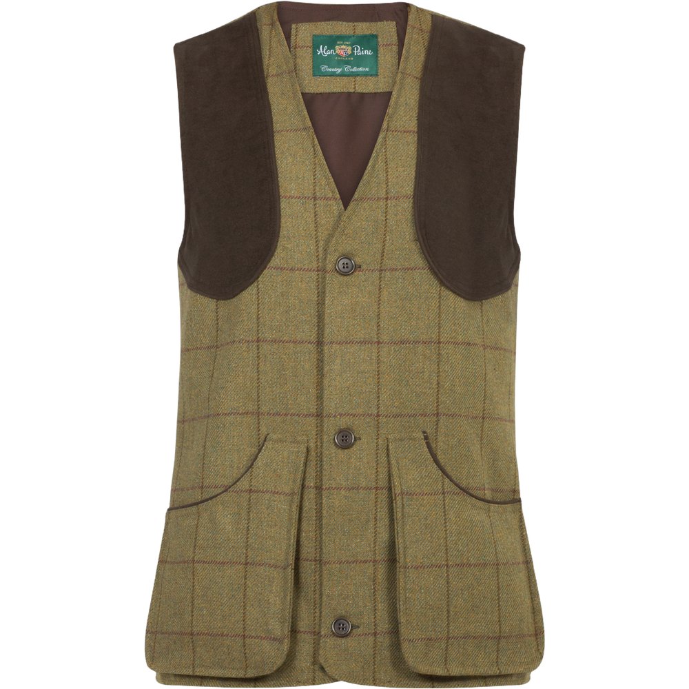 Rutland Mens Shooting Waistcoat Lichen