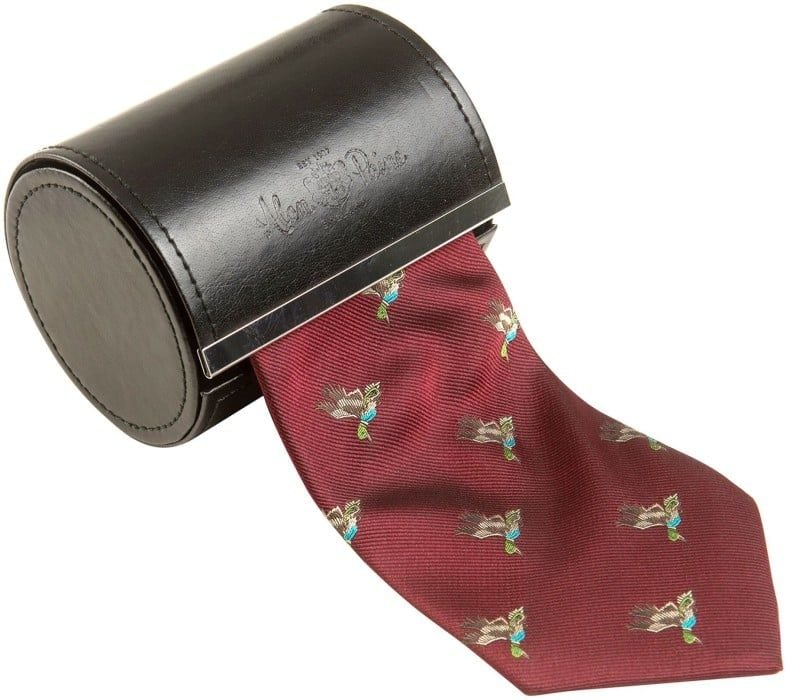 Silk Tie Duck Bordeaux
