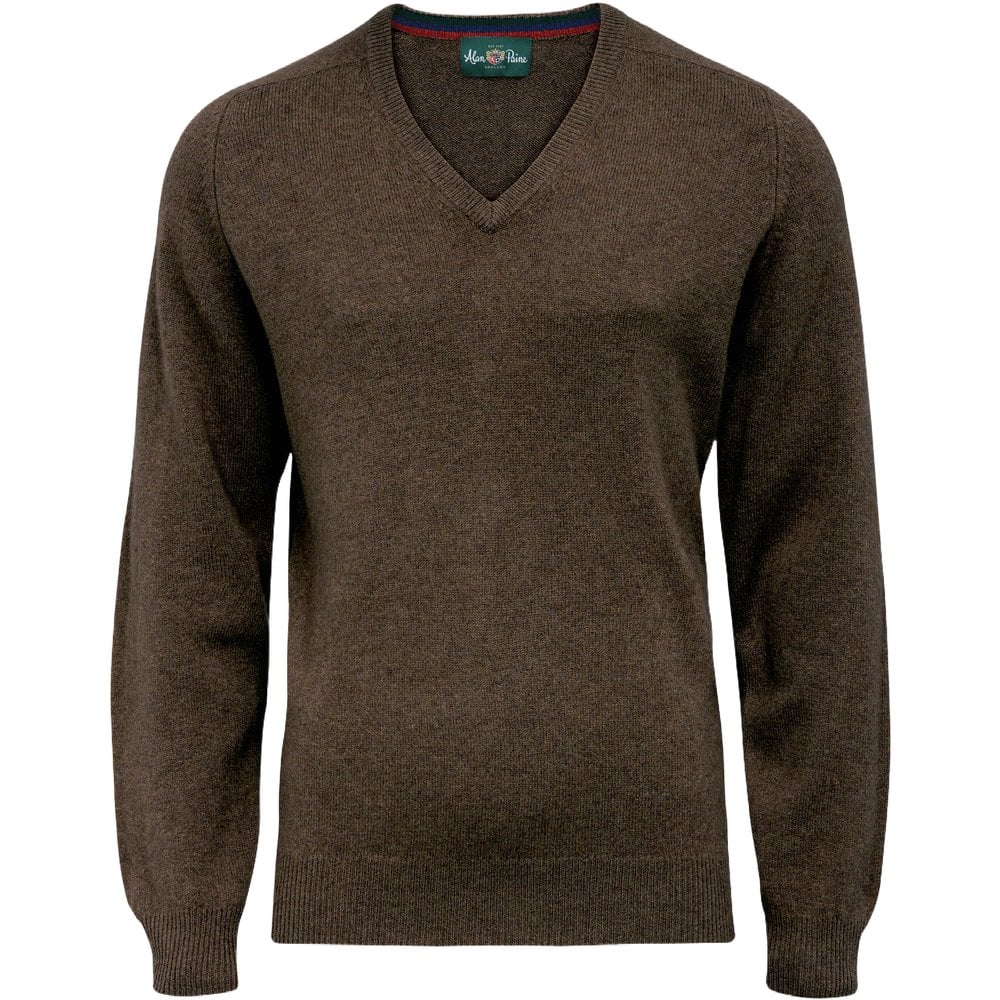 Streetly V-Neck Pullover Cocoa