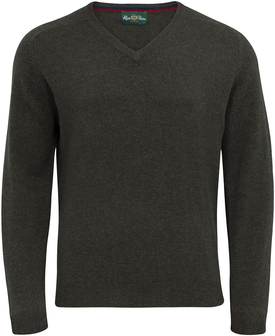 Streetly V-Neck Pullover Seaweed