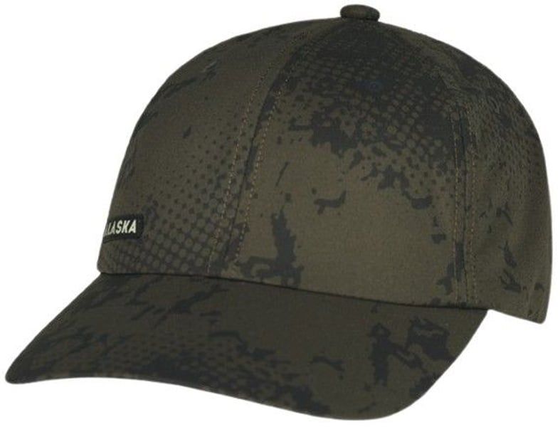 Alaska Chaser Stretch Cap Night Green Blur