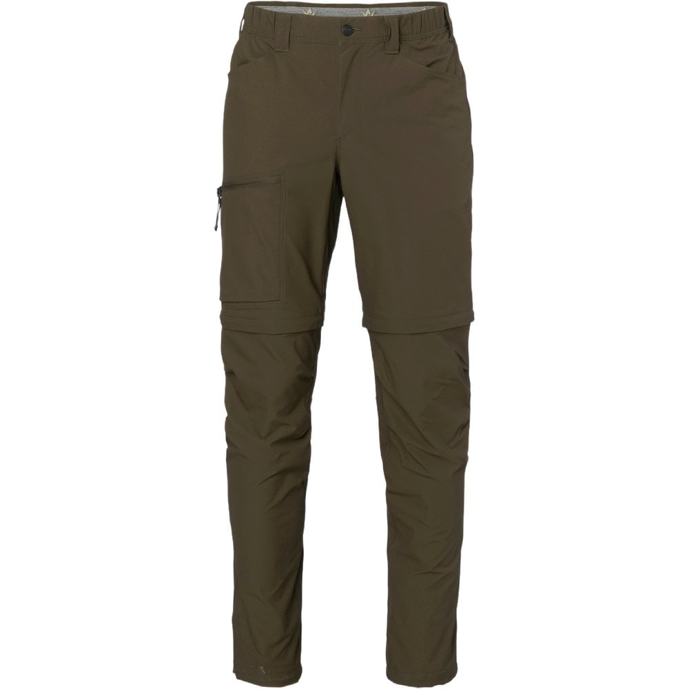 Chaser Lite Ms Zip Off Pants Solid Brown