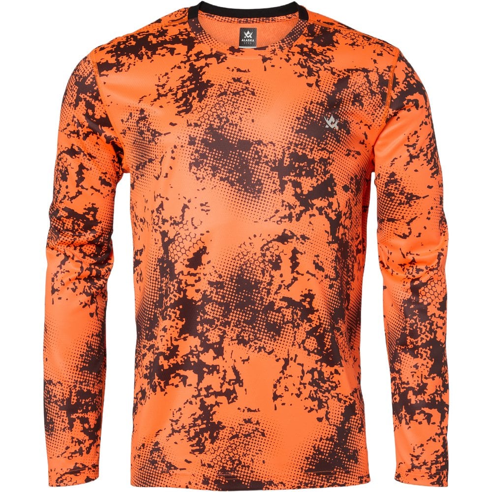 Cooldry Ms Ls T-Shirt Blindtech Blaze Blur
