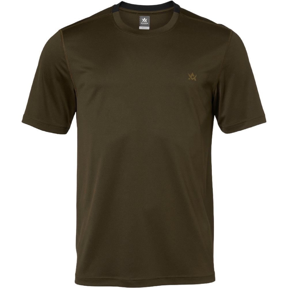 Cooldry Ms T-Shirt Solid Brown
