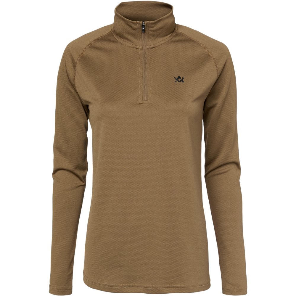 Cooldry Ws Half-Zip Top Gravel
