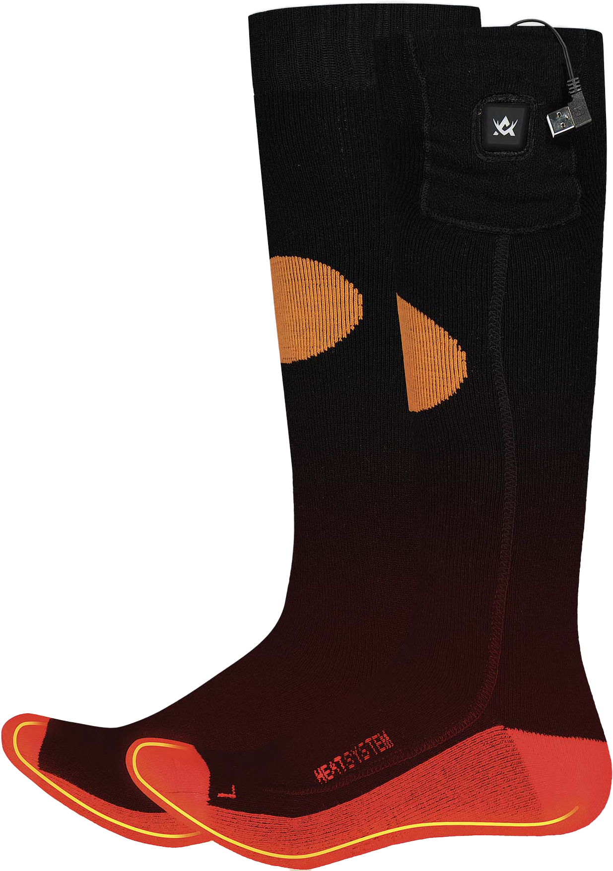 Heat System Sock Black
