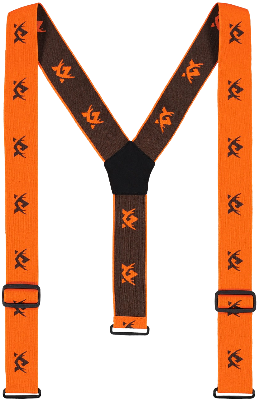 Hunter Suspenders Orange