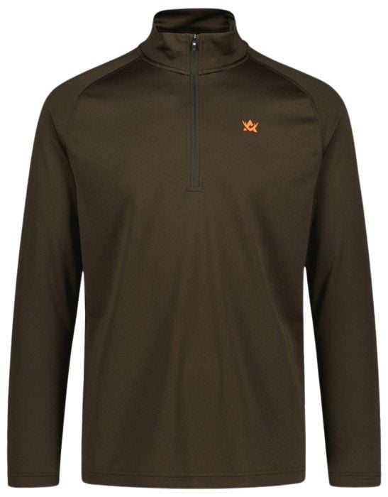 M's CoolDry Half-Zip Top Brown