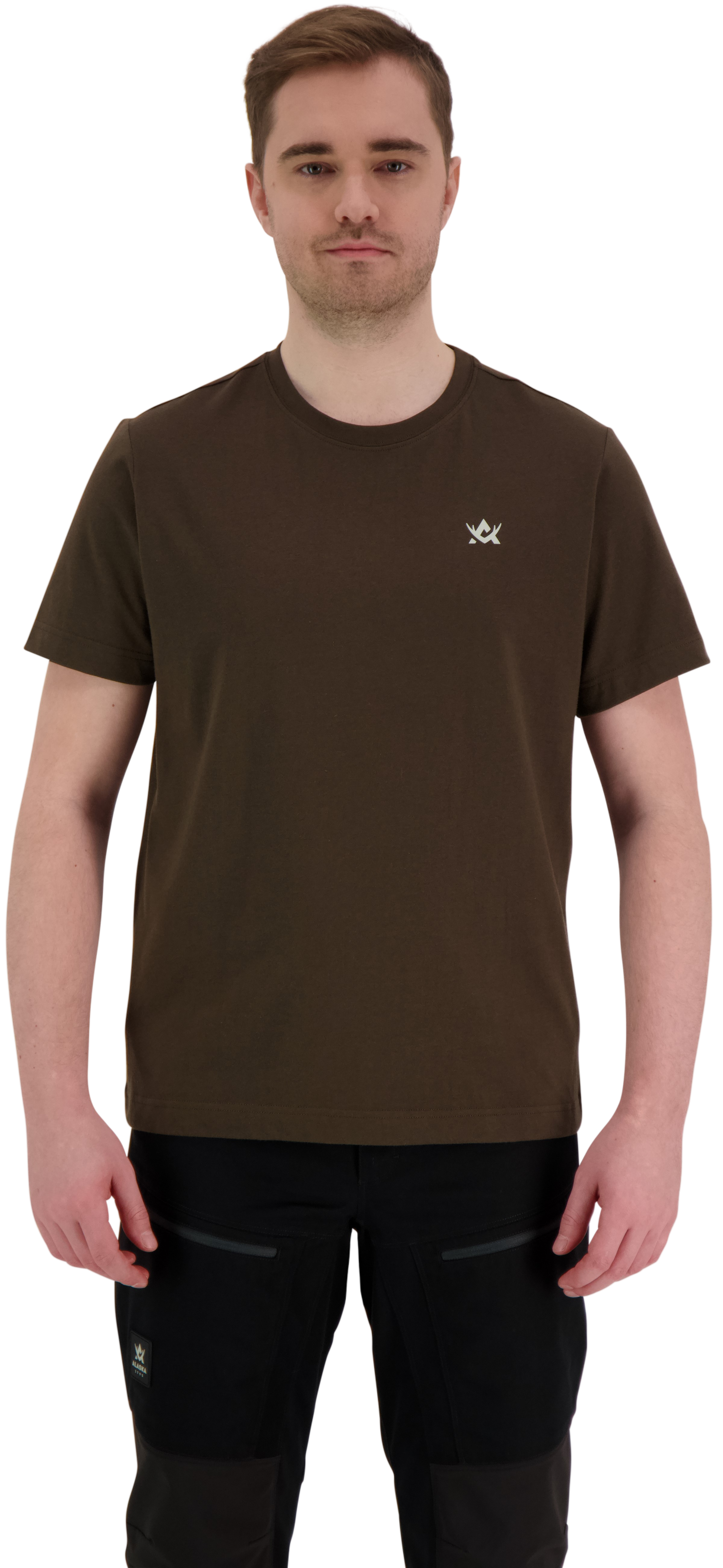 M's Freedom T-shirt Moss Brown