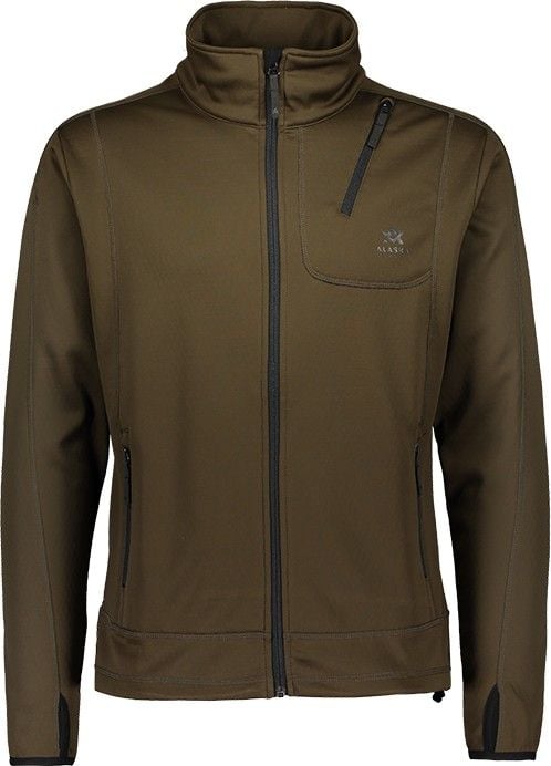 M's Juneau Powerfleece Jacket Moss Brown