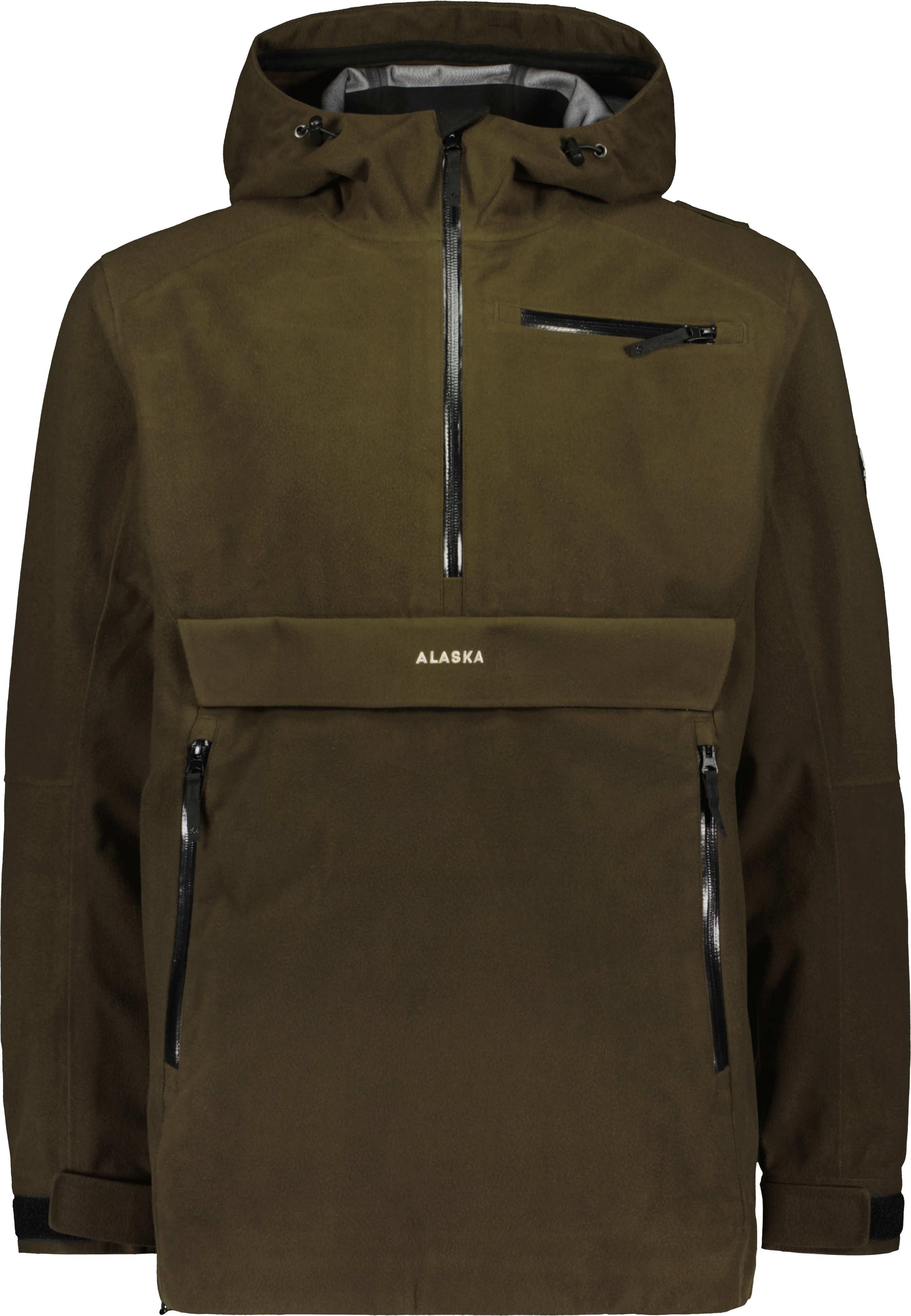M's Performance Anorak Moss Brown