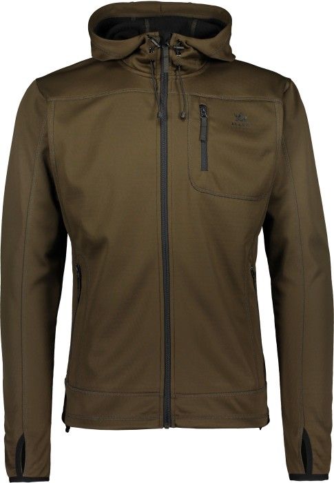 M's Sniper Powerfleece Hoodie Moss Brown