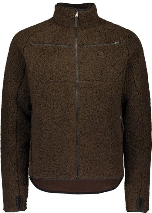 M's Teddy Fleece Jacket Moss Brown