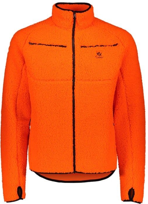 M's Teddy Fleece Jacket Orange