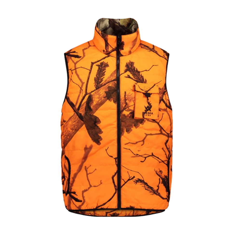 M's Tundra Reversible Padded Vest Blaze 3D/BlindMax HD