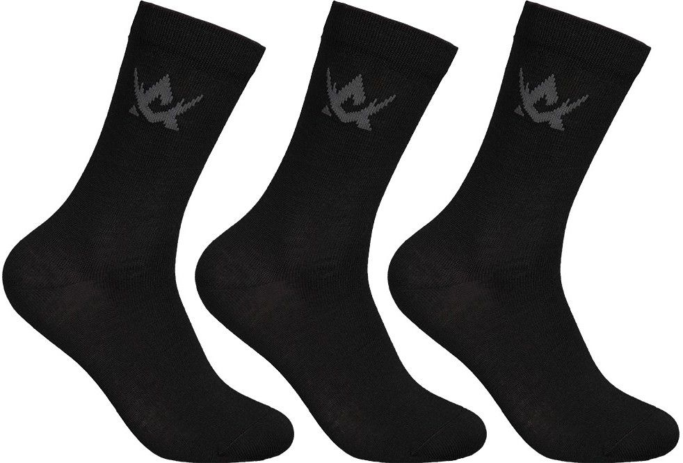 Merino Liner Socks 3-pack Black