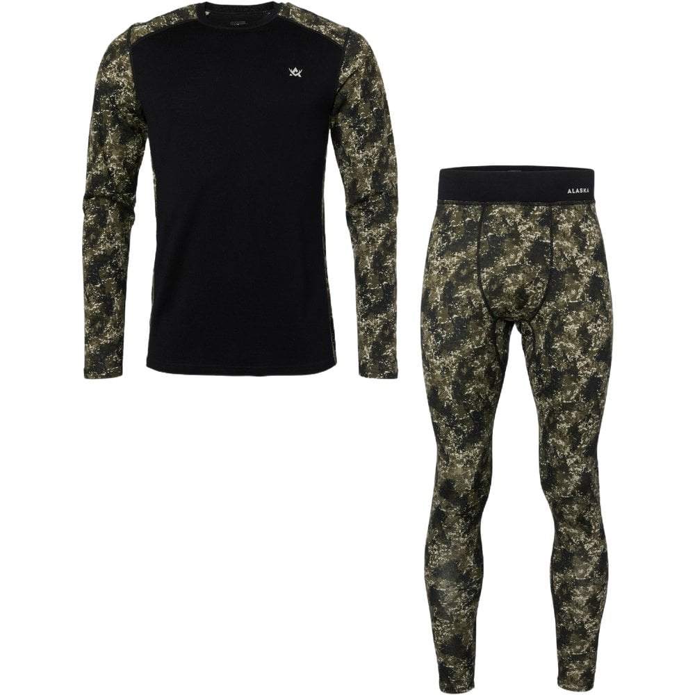 Merino Ms Base Layer Set Blindtech Forest