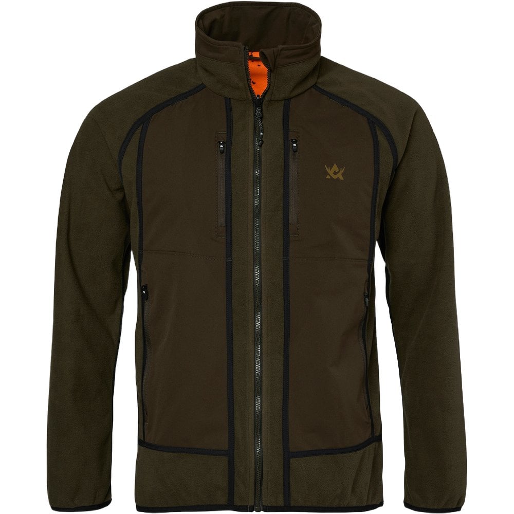 Raptor Ms Reversible Jacket Solid Brown/Blindtech Blaze