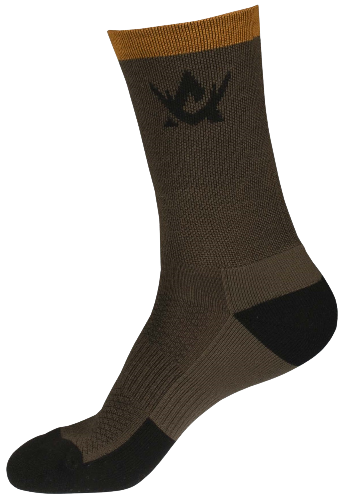 Superior Merino Sock 2-pack Brown/Black