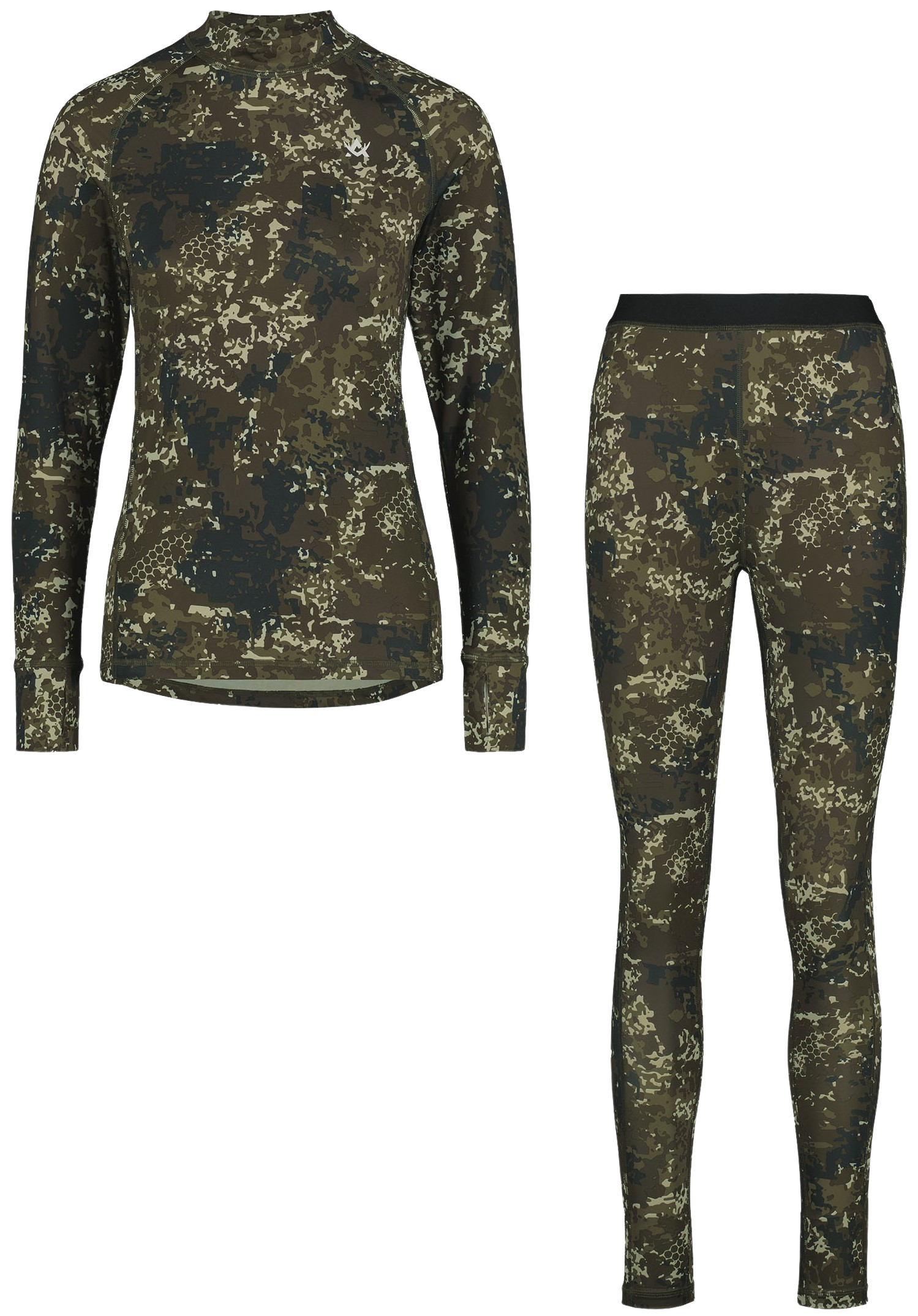 W's CoolDry Base Layer Set BlindTech Forest Forest Camo