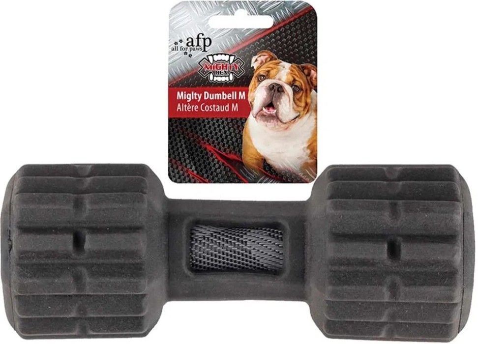 Hundleksak Mighty Rex Dumbell M 17