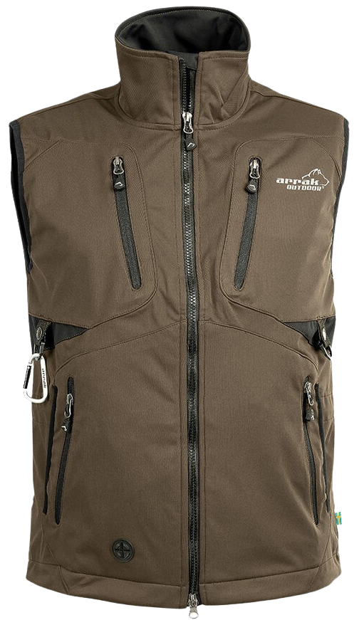 Arrak M's Acadia Softshell Vest Brown