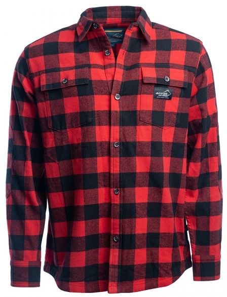 Arrak M's Flannel Shirt Red/Black