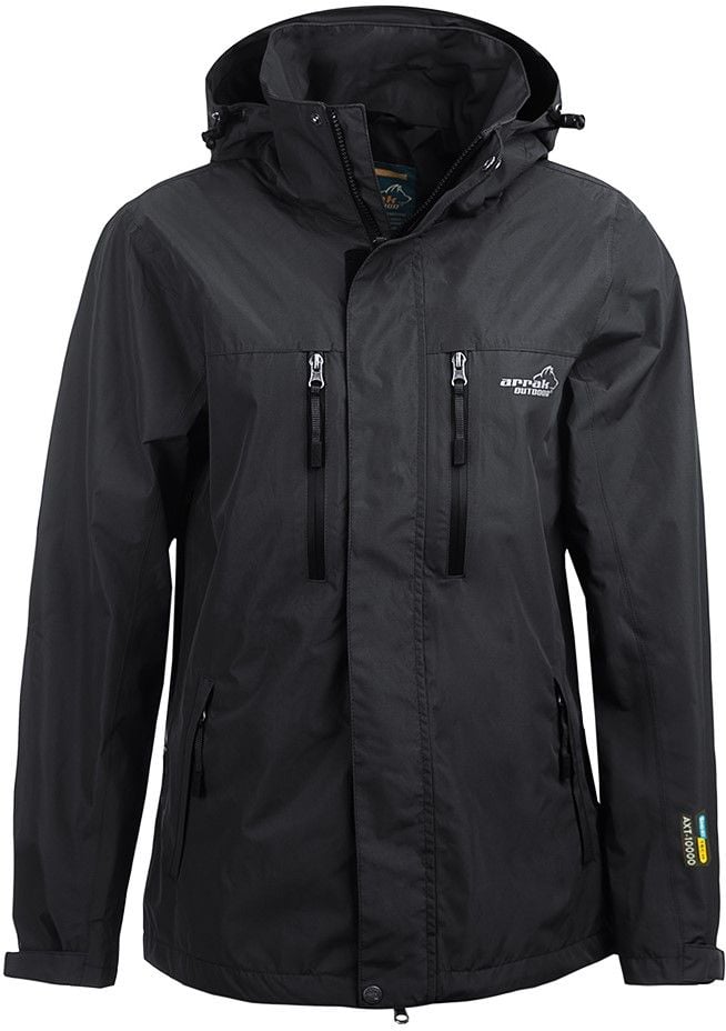 Arrak M's Rain Jacket Black