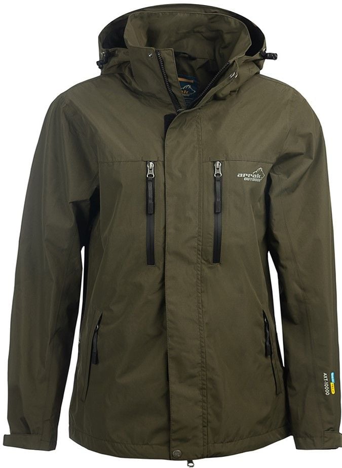 Arrak M's Rain Jacket Olive
