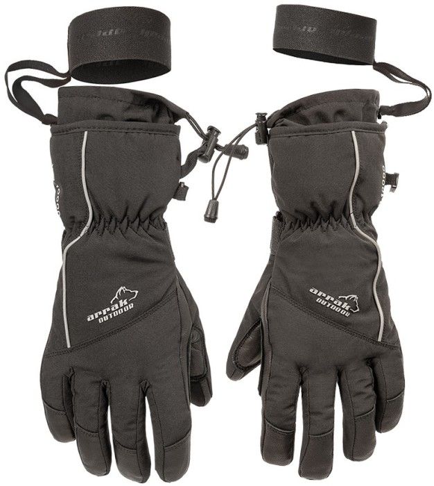 Arrak Powder 5-finger Glove Black