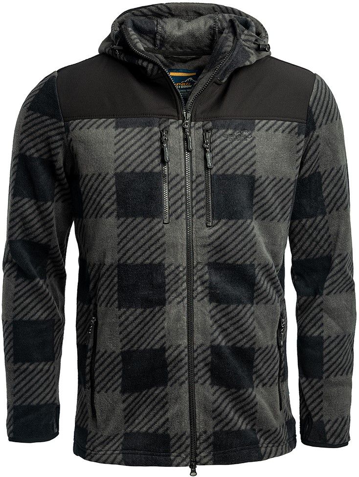 Arrak Unisex Canada Fleece Grey/Black