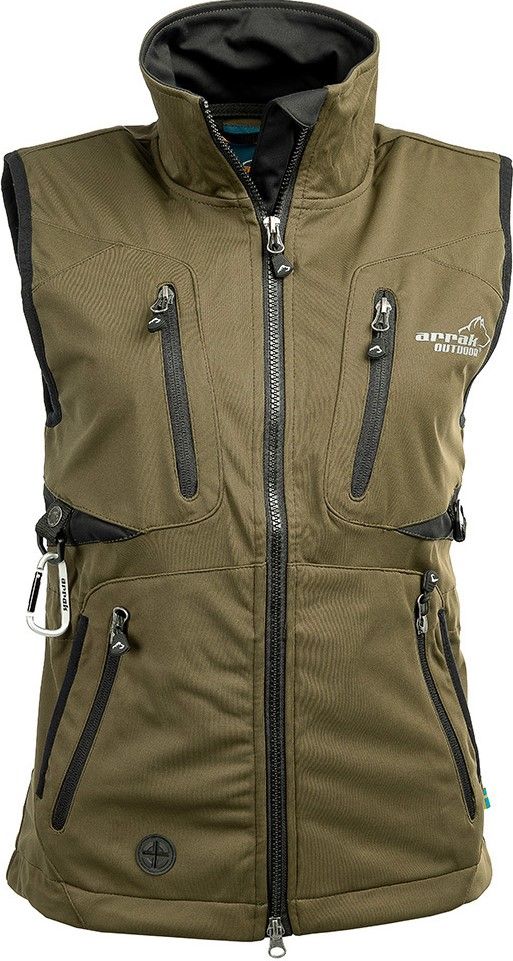 Arrak W's Acadia Softshell Vest Olive