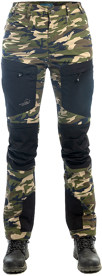 Arrak W's Active Stretch Pants Camo
