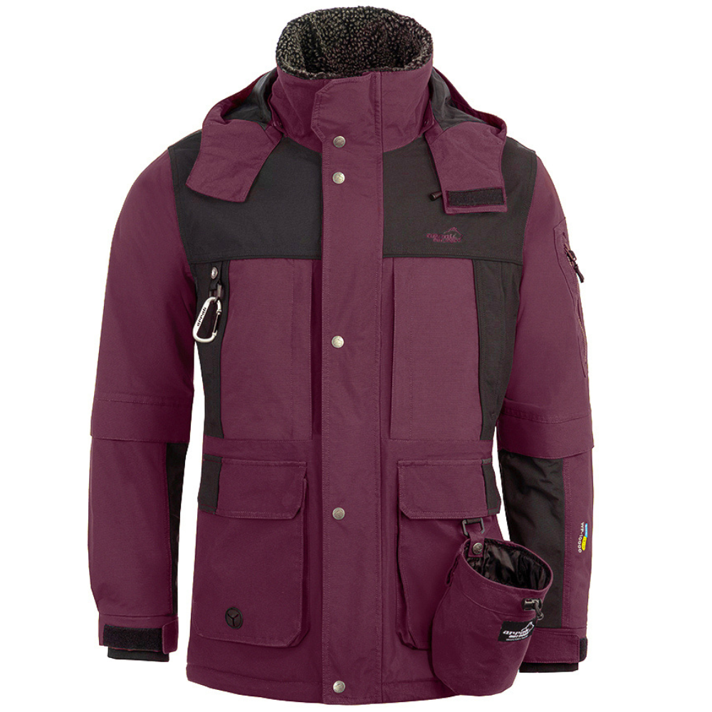 M's Original Jacket Burgundy/Black