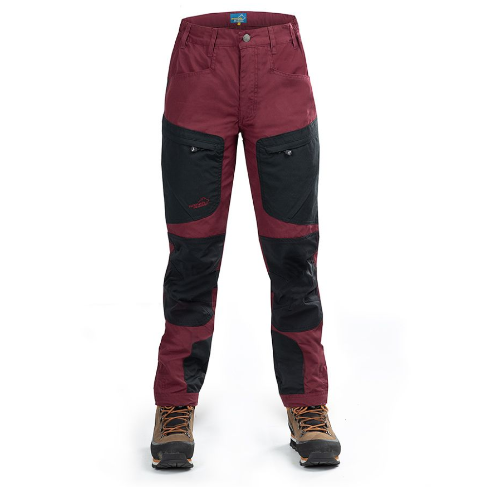W's Active Stretch Pants Burgundy