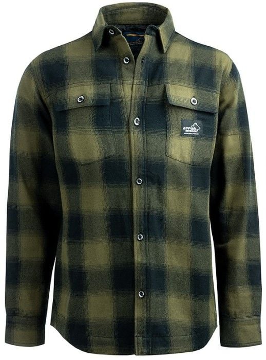 W's Flannel Shirt Insulated Olive/Black
