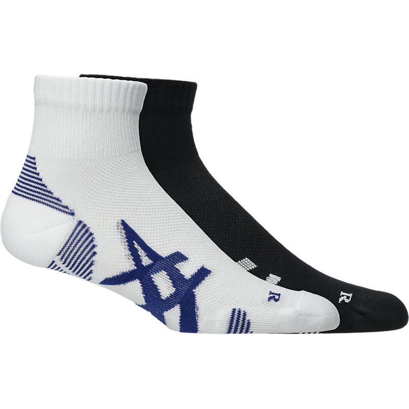 2 Pack Cushioned Run Quarter Sock