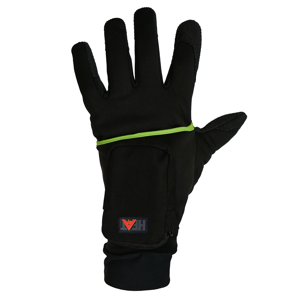 HEAT FlexDuo Kevlar Handske Black