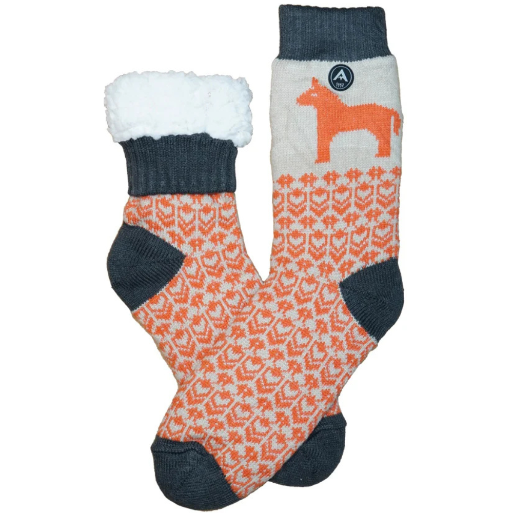 M's Heat Max Sock Dala Horse