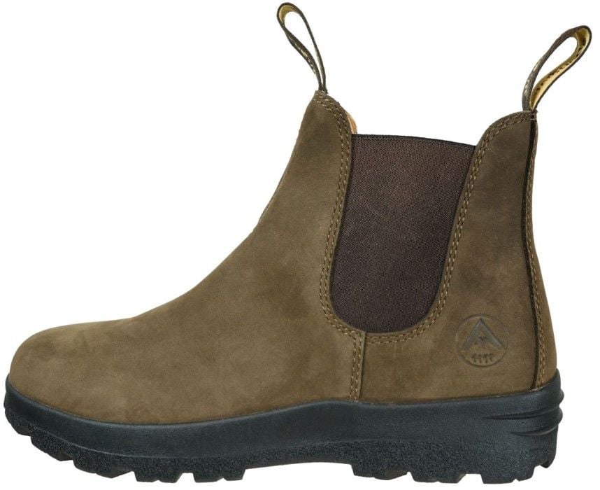 Orange Jodhpurs Nubuck Dark Brown
